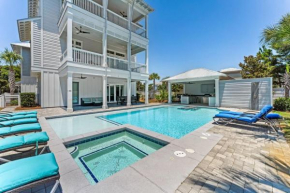 Free GolfCart Swim-Up Bar Rooftop Sleeps 24 Our 30A Sandcastle by AvantStay